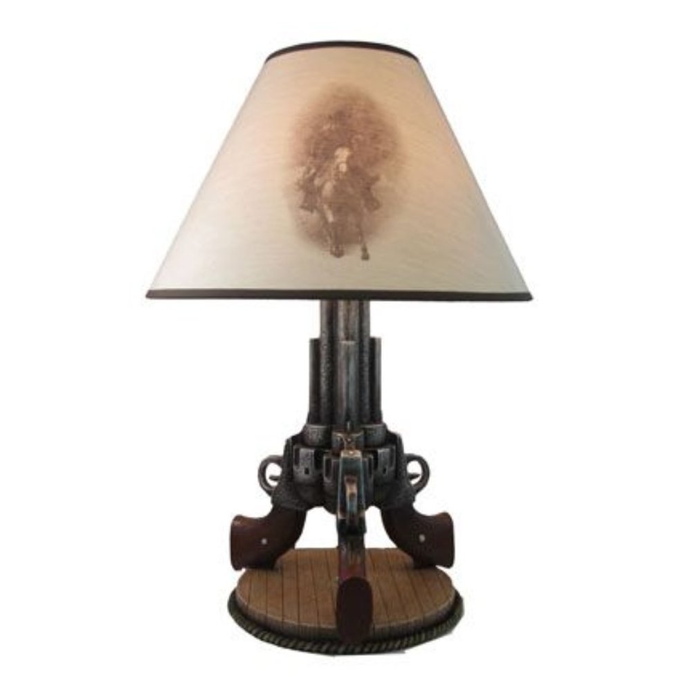 Six Shooter Lamp